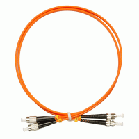 Оптический шнур ST-FC/UPC MM 50/125 OM2 duplex 3м