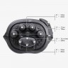 LIGHT PON ОМТ-КС M48 муфта оптическая тупиковая термоусаживаемая до 48 ОВ KSC в Москве