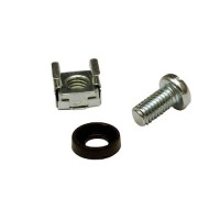 Крепежный комплект для крепления оборудования  в стойку 19&quot; M6*12