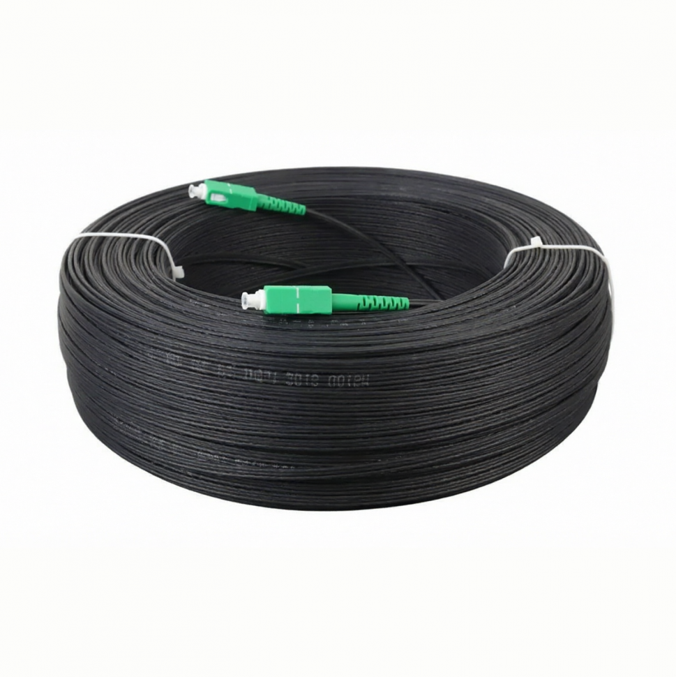 Оптический шнур FTTH SC/APC-SC/APC SM 9/125 600м             в Москве