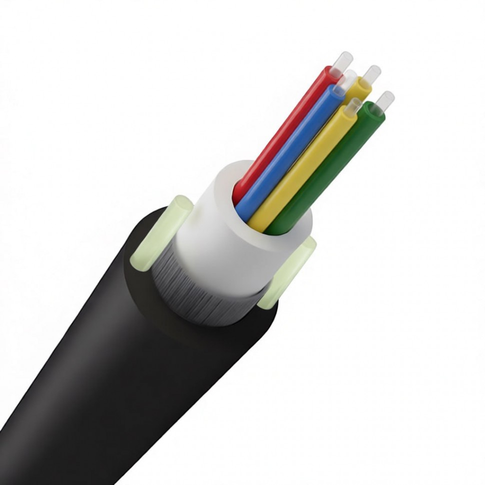 Оптический кабель CO-ADSSg24-3,0 на 24 волокна 3,0кН, усиленный стеклонитями      в Москве
