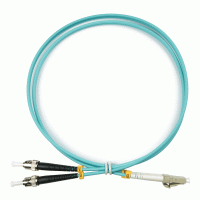 Оптический шнур LC-ST/UPC MM 50/125 OM3 duplex 2