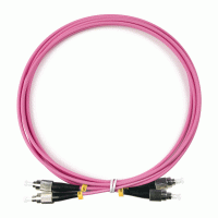Оптический шнур FC-FC/UPC MM 50/125 OM4 duplex 1м