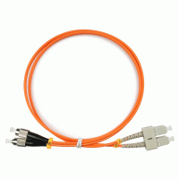 Оптический шнур SC-FC/UPC MM 50/125 OM2 duplex 1м