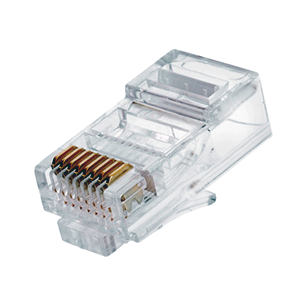 Коннектор RJ-45 (8P8C), категория 5е, неэкранированный в Москве