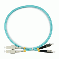 Оптический шнур SC-FC/UPC MM 50/125 OM3 duplex 2м