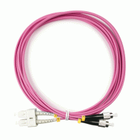 Оптический шнур SC-FC/UPC MM 50/125 OM4 duplex 3м