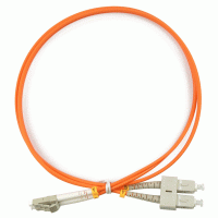 Оптический шнур SC-LC/UPC MM 50/125 OM2 duplex 1м
